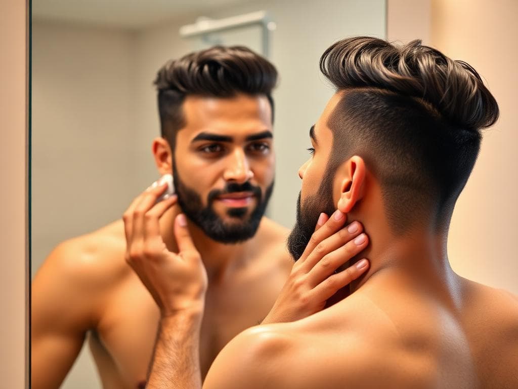 Well-groomed skin after professional skincare consultation