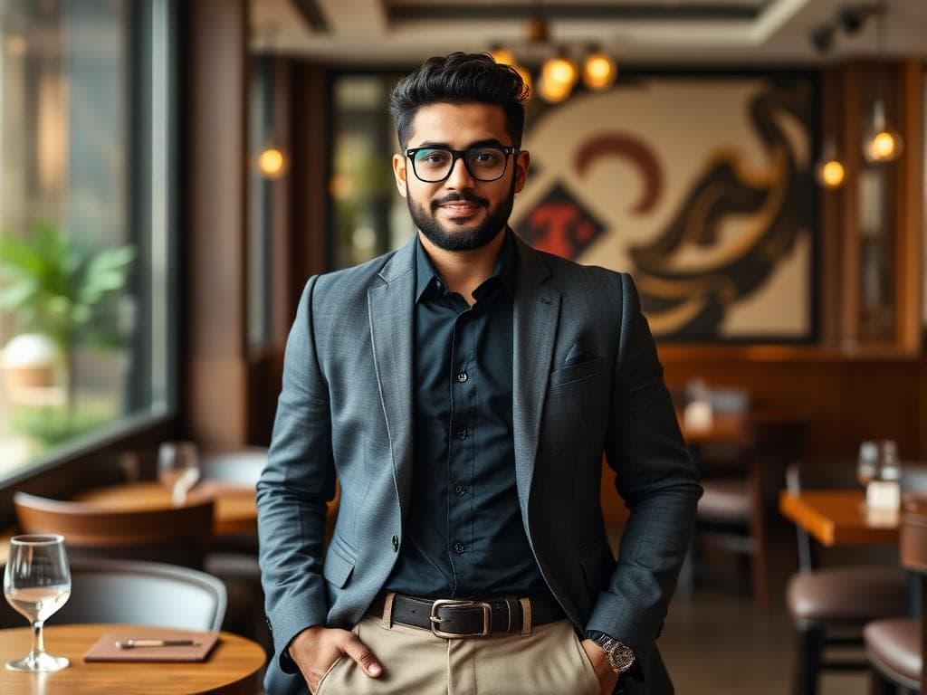 Man in perfectly styled outfit after consultation